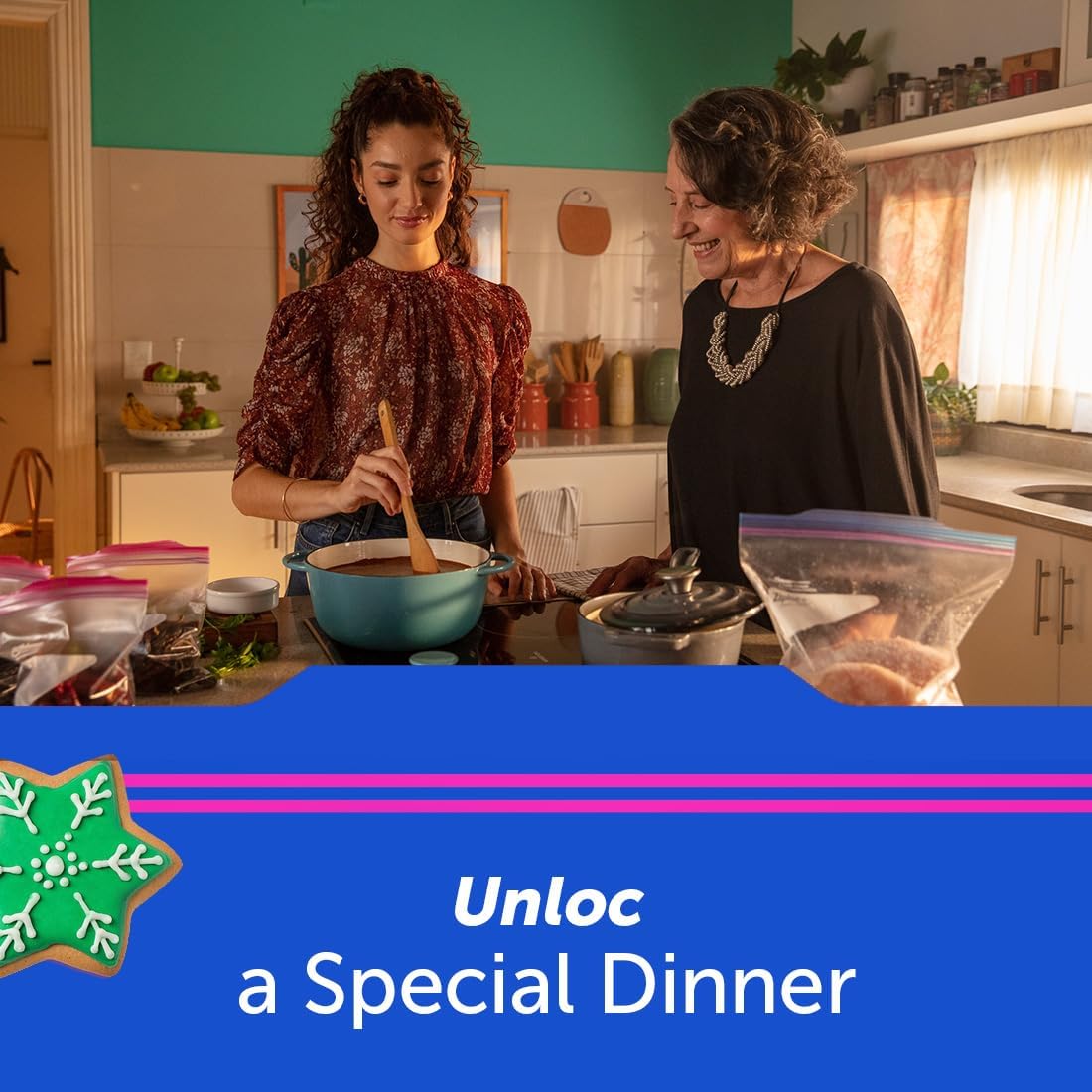 Ziploc Gallon Food Storage Freezer Bags, Grip 'n Seal Technology for Easier Grip, Open, and Close, Holiday Packaging May Vary, 30 Count (Pack Of 4)