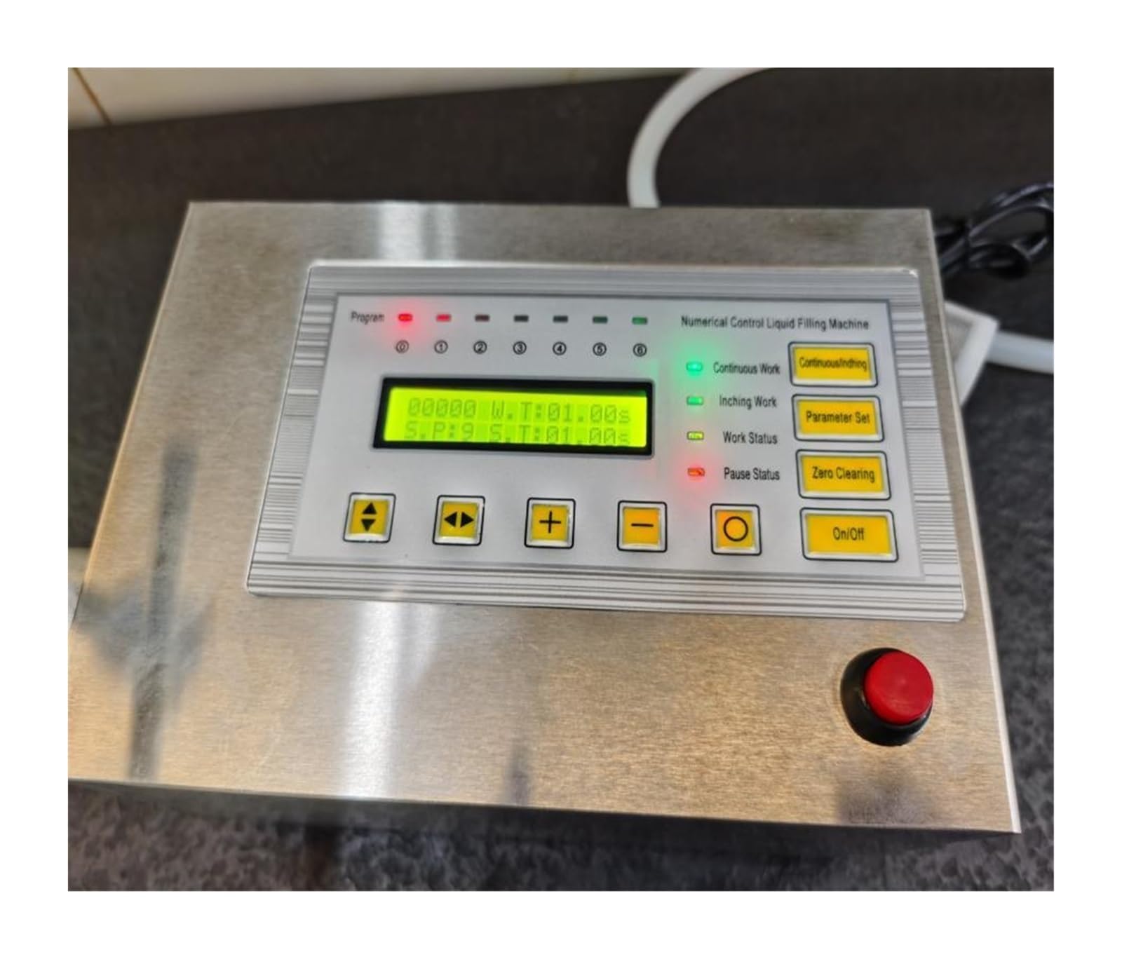 Maszyna do napełniania płynów Sterowanie cyfrowe Napełniacz napojów Mini elektryczny wyświetlacz LCD Woda Olej Perfumy Mleko Pompa CNC Napełniacz 0-4000 ml Do pasty płynnej
