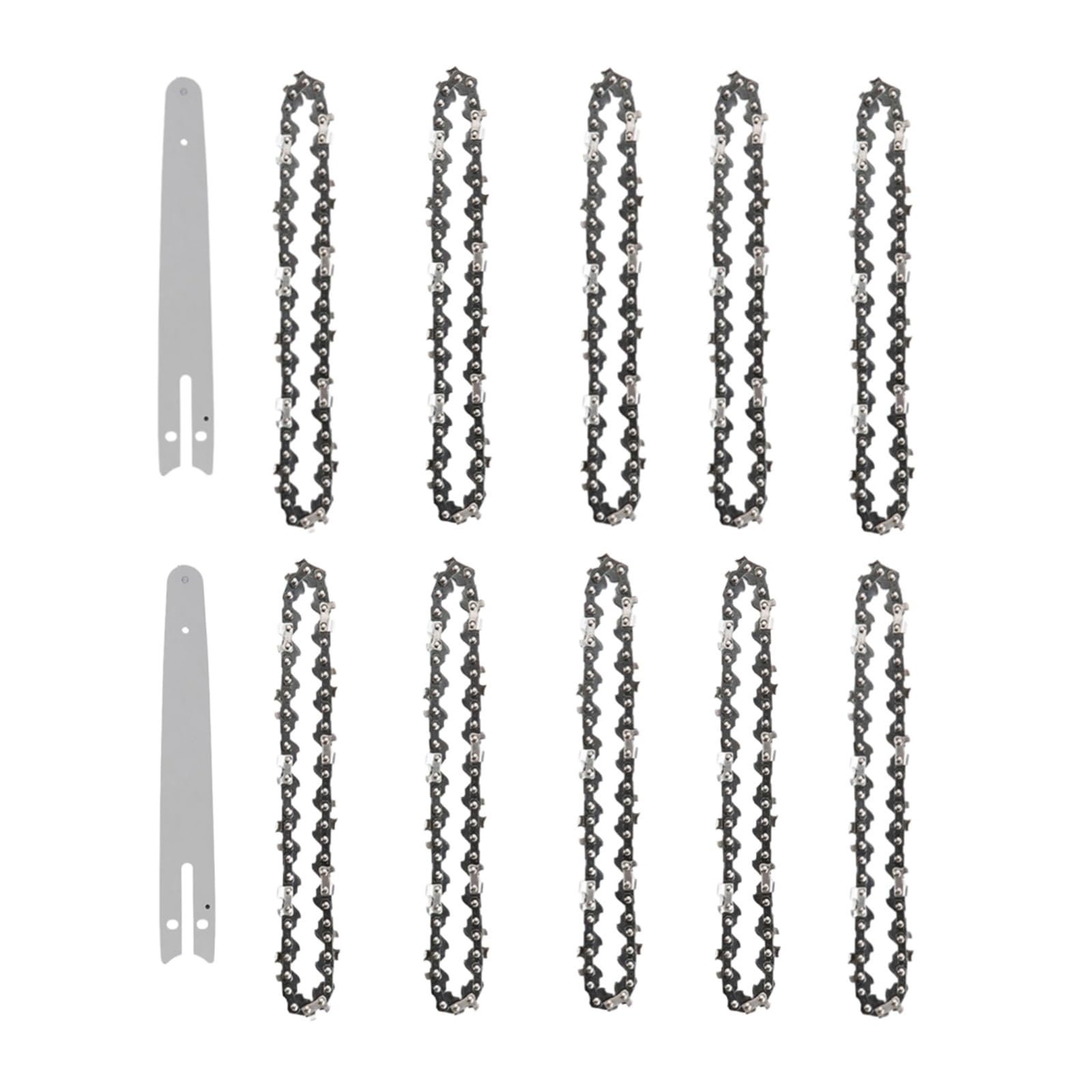 GErnie 8-calowe narzędzie do cięcia gałęzi mini piłą łańcuchową, ogród, obróbka drewna, podziałka LP 1/4 ".043", 45/48DL