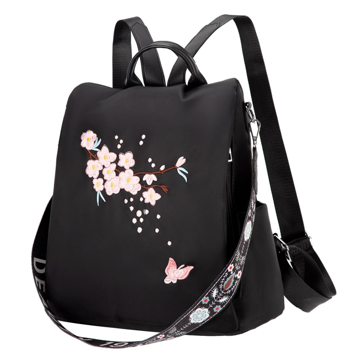 Eshow Mochila Antirrobo para Mujer, Mochilas Casual, Bolsa Multifuncional para Niñas Viaje Escuela Trabajo Compras Universidad