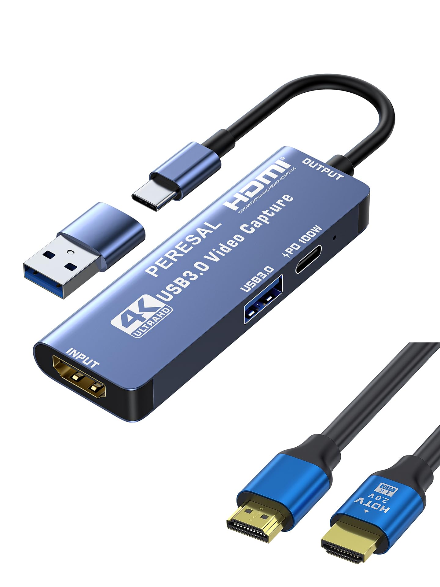 Amazon.co.jp: USB3.0ビデオキャプチャカード、1.5メートルのHDMI