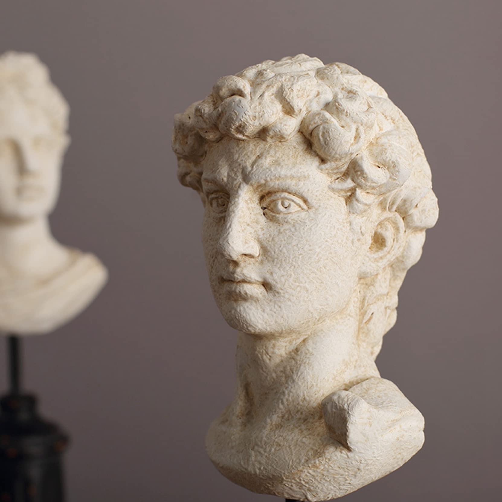 A02755 石膏アート　オブジェ　額付き　骨董品　インテリア　置き物 A02755 石膏アート オブジェ 額付き 骨董品 インテリア 置き物