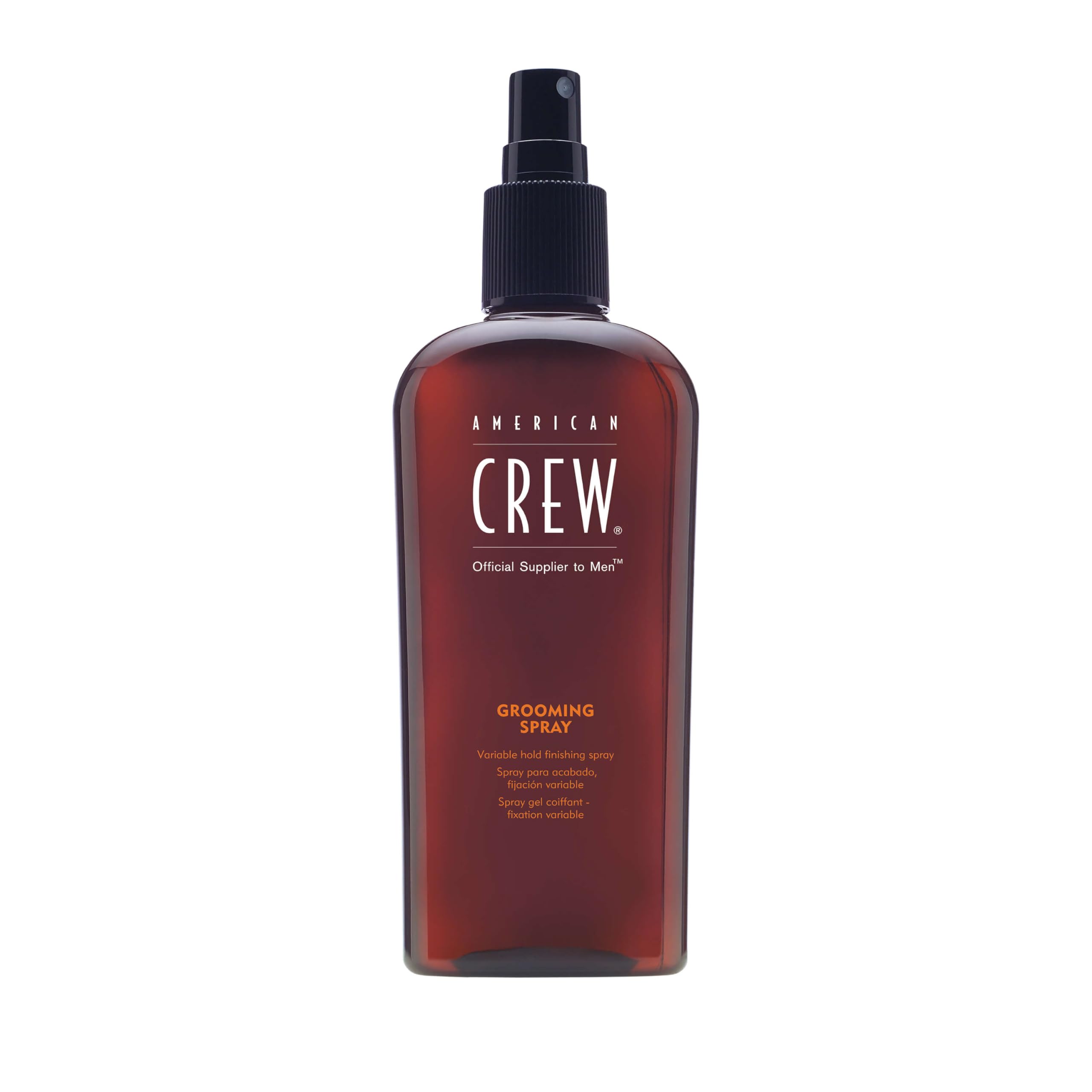 American Crew - Grooming Spray - Spray Cheveux Homme - Spray Coiffant Fixation Variable - Produit Coiffant Brillance Naturelle à