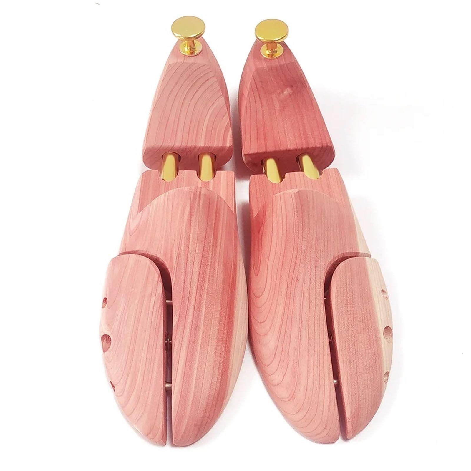 Árbol de Zapatos Árbol de zapatos de madera de cedro rojo de doble tubo, ajustable, moldeador de zapatos, árbol de zapatos for hombre (Color : EU 45 46)