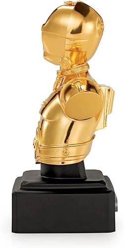 Miniatura 3 de Royal Selangor Colección Star Wars Acabado a Mano Edición Limitada de Peltre C-3PO Busto Regalo