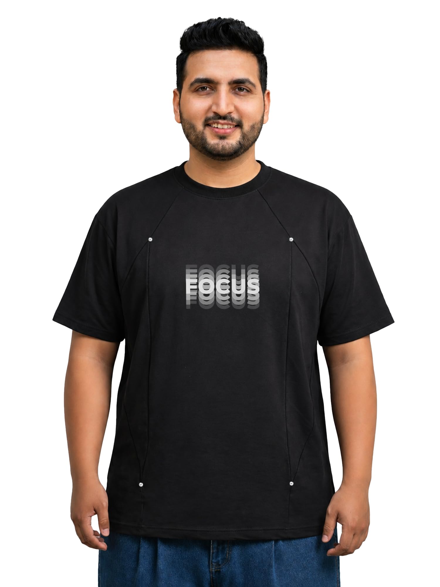 fanideaz Mens Tummy Oversize T Shirt for Men | Drop Shoulder Tshirt Mens | Baggy Tshirt for Man | Loose Fit Streetwear T Shirt Men Premium Comfortable Stylish Casual Wear-picture-26