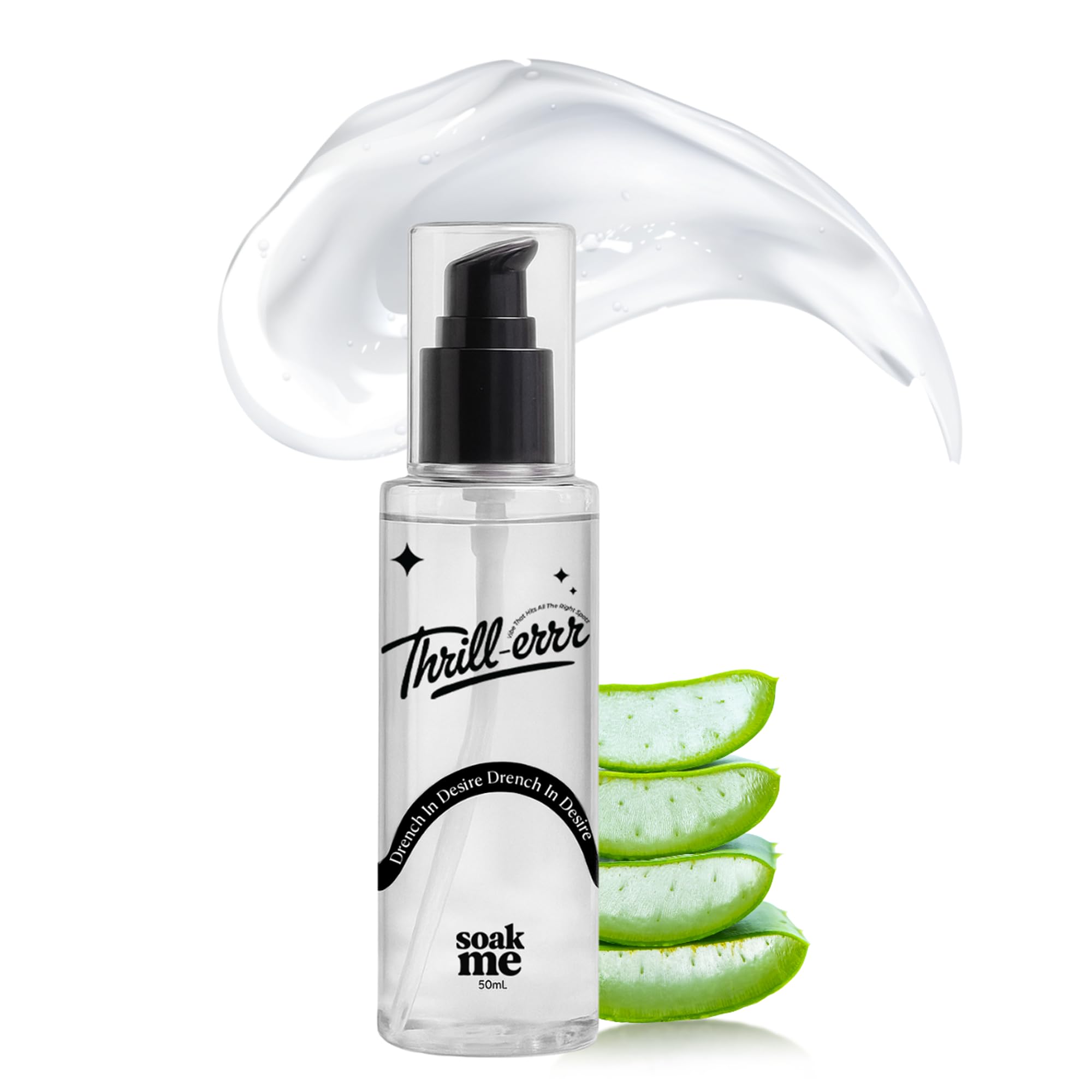 Thrillerrr Soak Me Water-Based Lubricant for Men & Women, 50ml, pH Balanced | Non-Sticky Formula | Natural Ingredients-image-42
