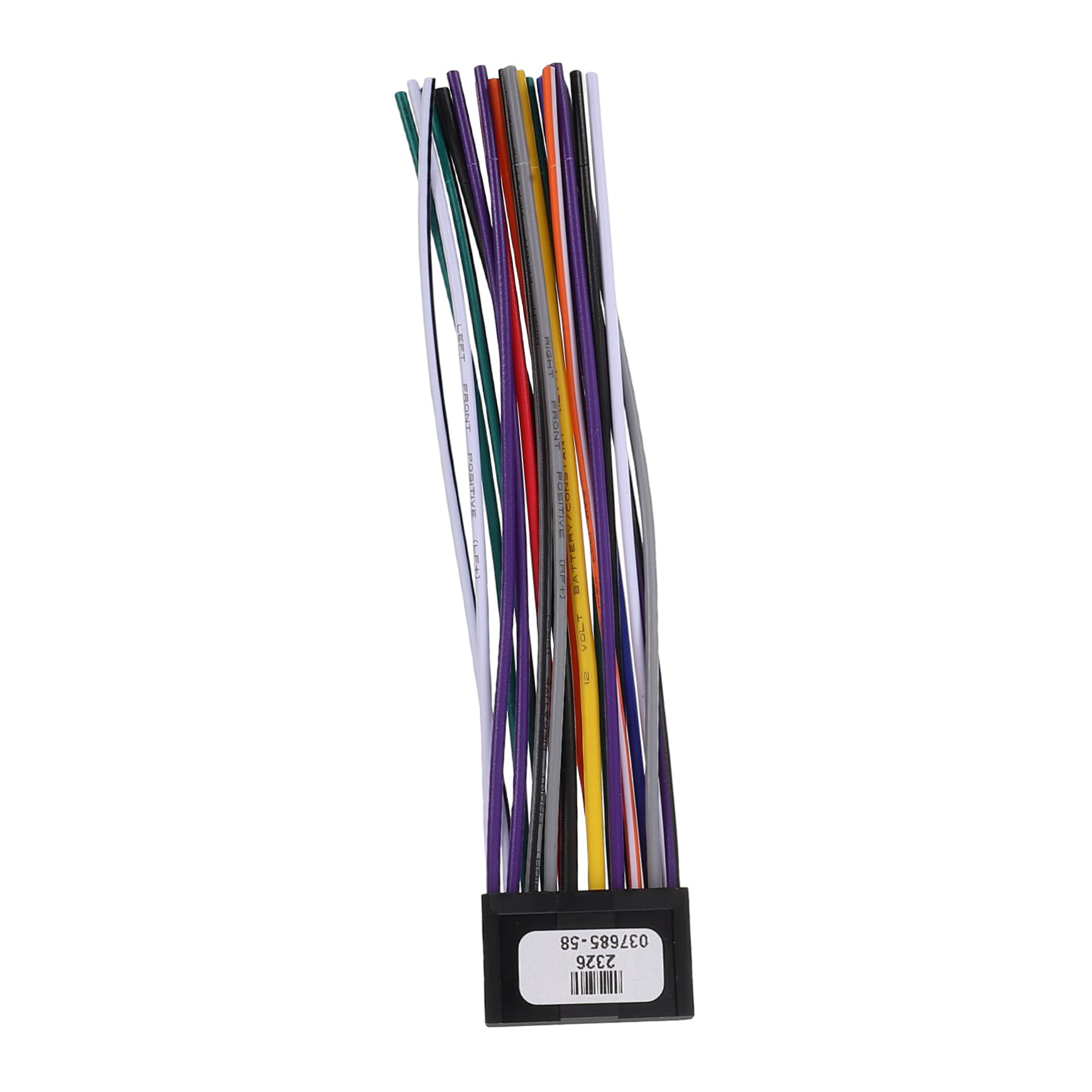 TOPPERFUN Automotive Horn Wire Replacement Speaker Wire Harness Set Enhance Car Audio System High-pitched Plug