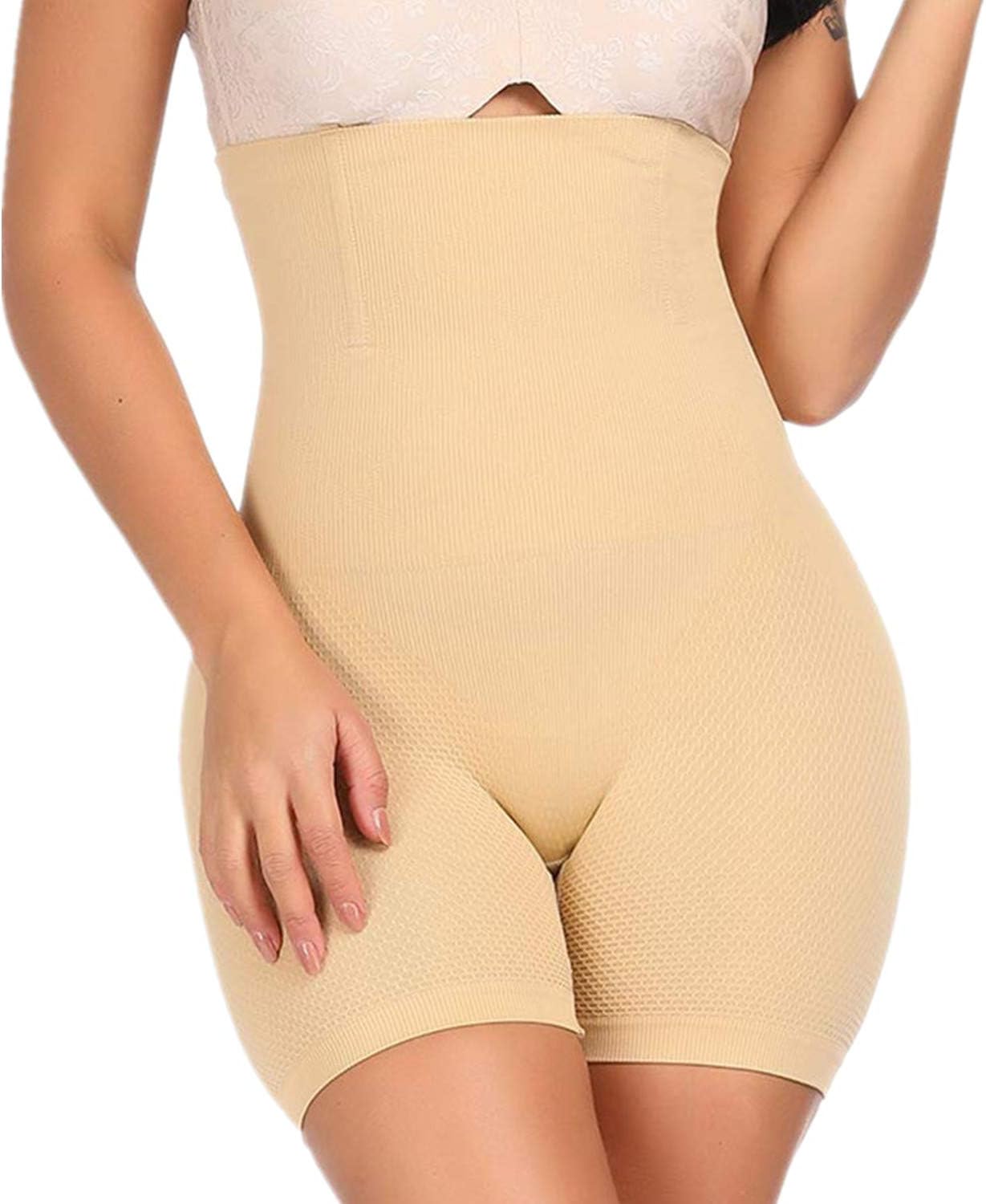 Women High-Waisted Shapewear Tummy Control Bodyshaper Butt Lifter Boyshorts Control Knickers Slimming Briefs