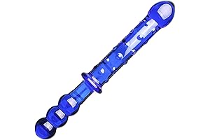 Crystalline Penile Ecstasy: Crystal Glass Pleasure Wand for Divine Indulgence