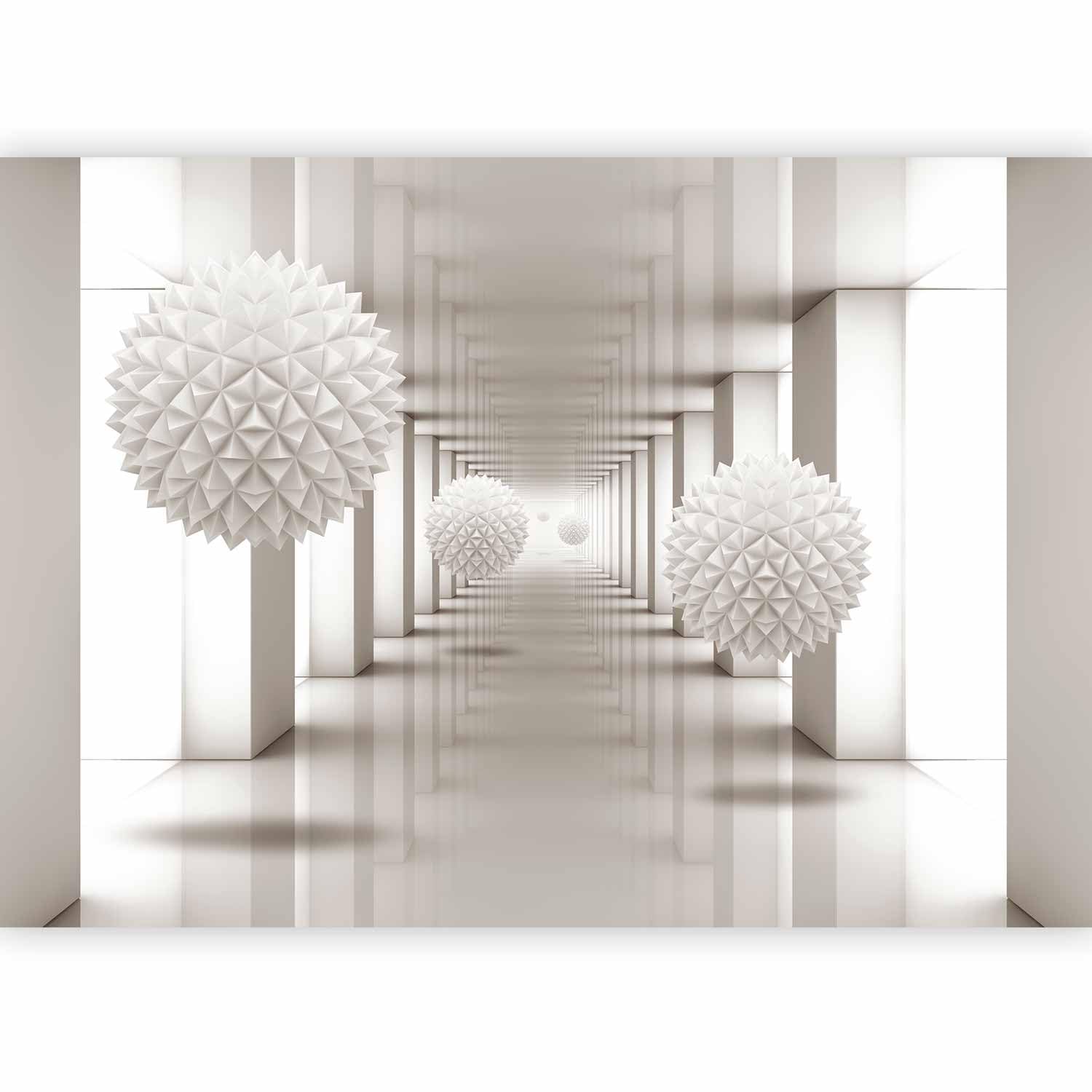 murando - Fototapete Vlies Optisch Abstrakt Tunnel, 400x280 cm, Wohnzimmer | Full HD Druck, 3D-Effekt, lichtbeständige Farben, ideal fürs Wohn- oder Schlafzimmer, schnelle Montage, lichtbeständig, edel