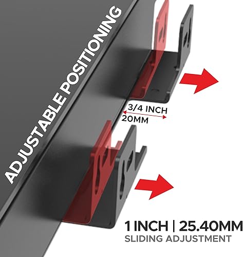 Miniatura 6 de Sound Bass Soporte de pared para altavoz de TV  Compatible solo con barra de sonido de altavoz Bose TV  Completo con kit de accesorios de montaje