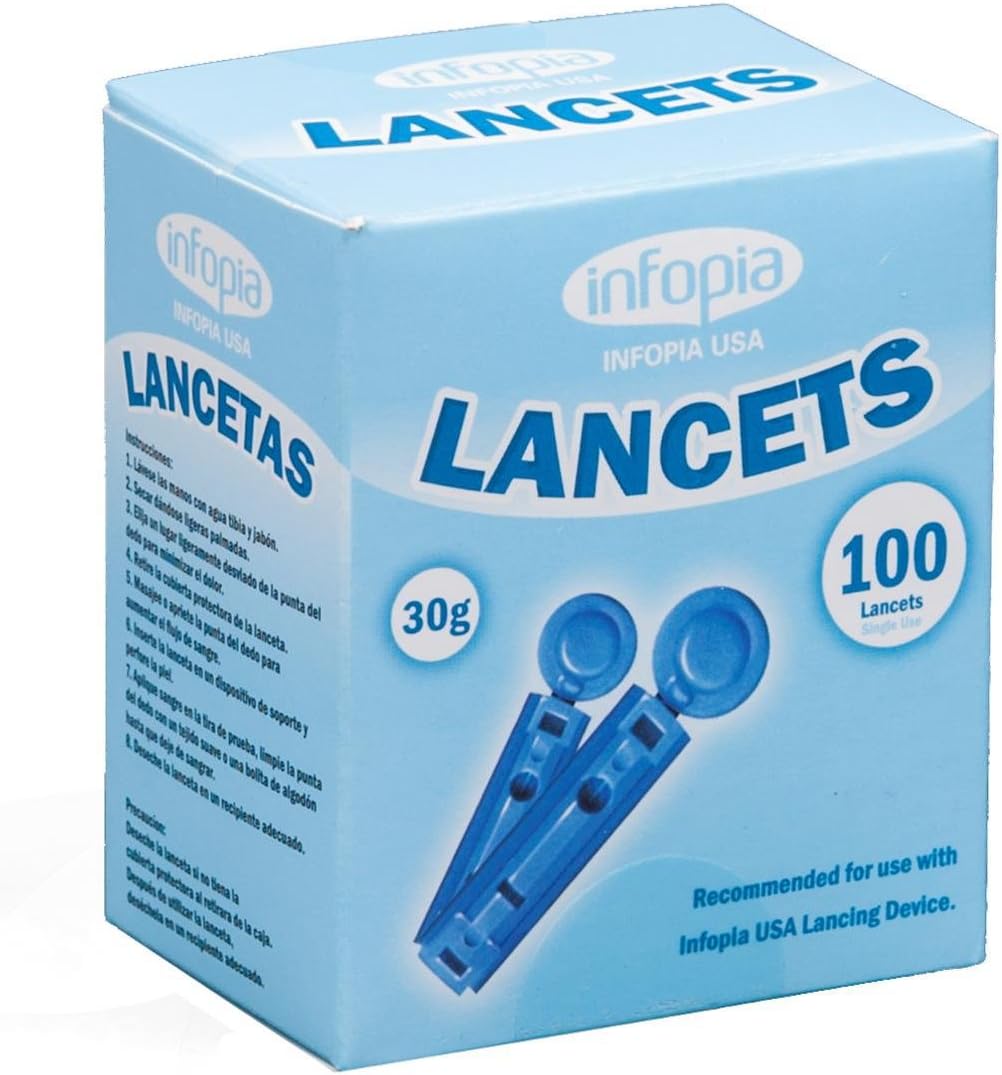 Infopia 30g Lancets - 100