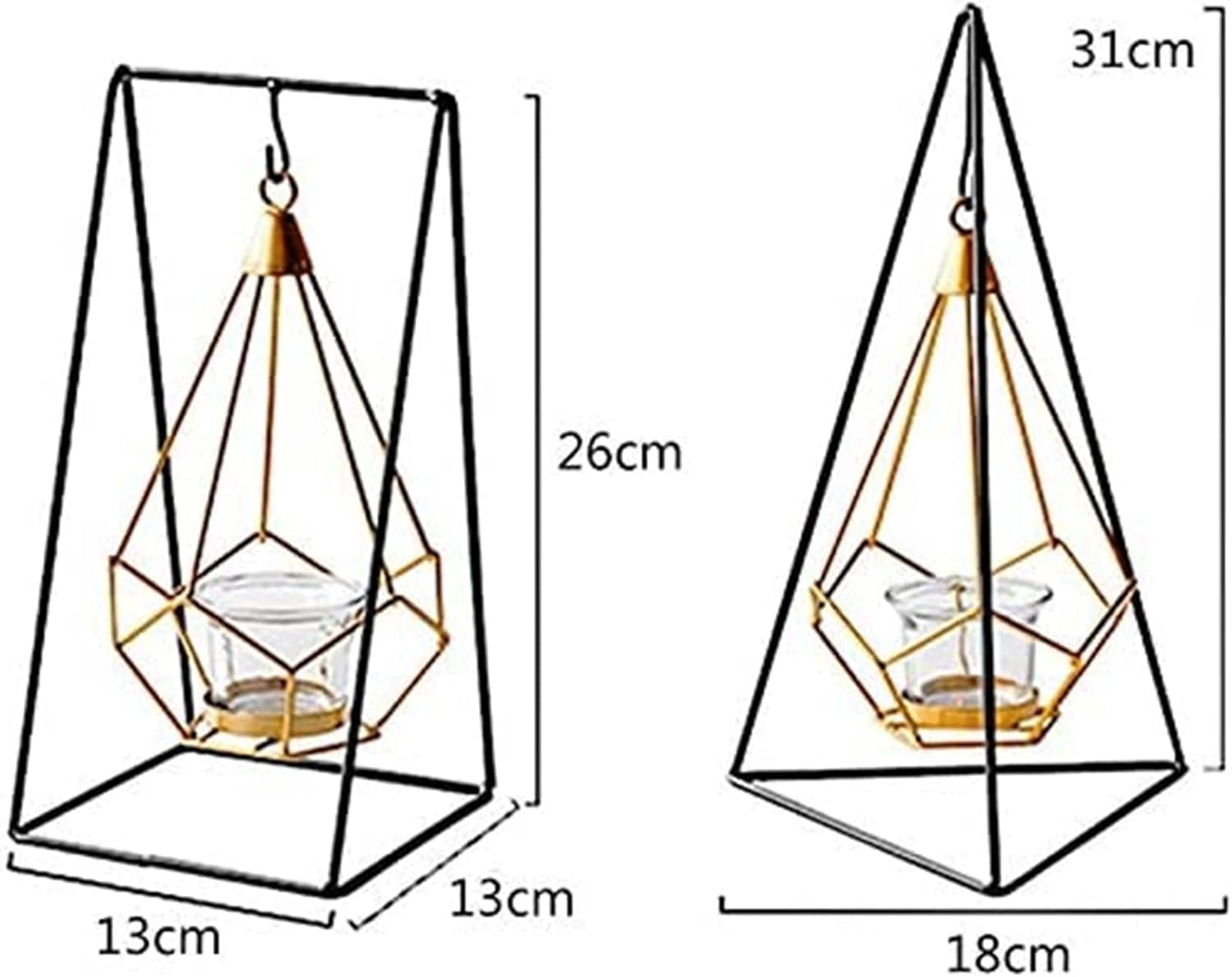 Bandeja geométrica de metal para velas, resistente al calor, soporte dorado para decoración del hogar, centro de mesa moderno, diseño elegante para bodas y eventos