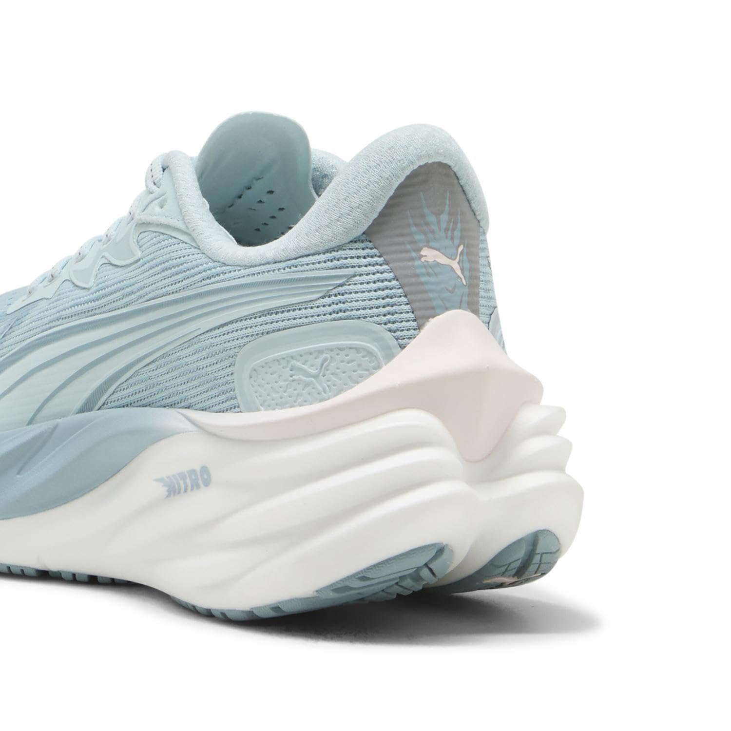 PUMA Velocity Nitro 4 Zapatillas para Correr Zapatilla Neutral Mujeres Sea Glass-Gold Moon