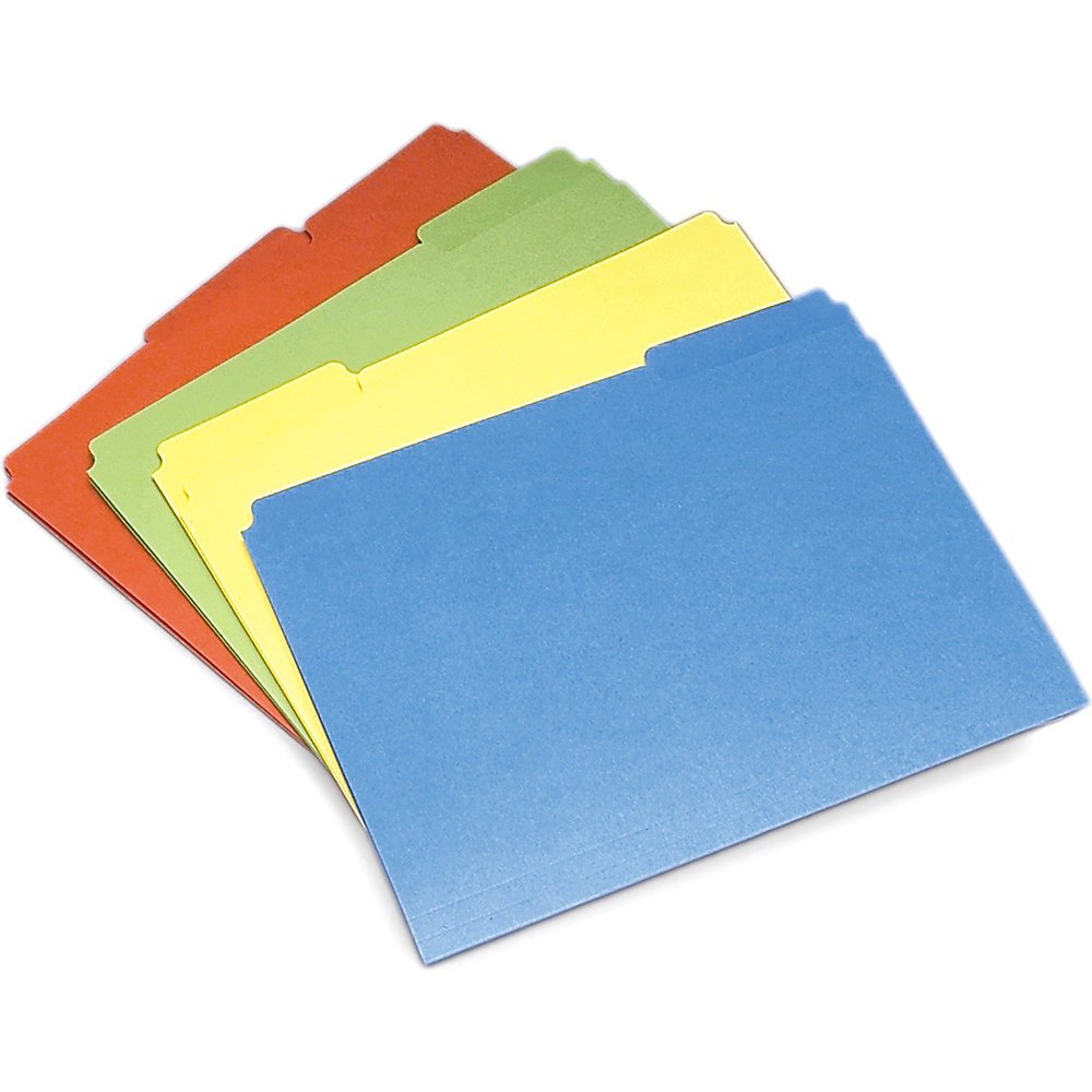 Amazon.com : SKILCRAFT 7530-01-484-0006 1/3 Cut File Folder