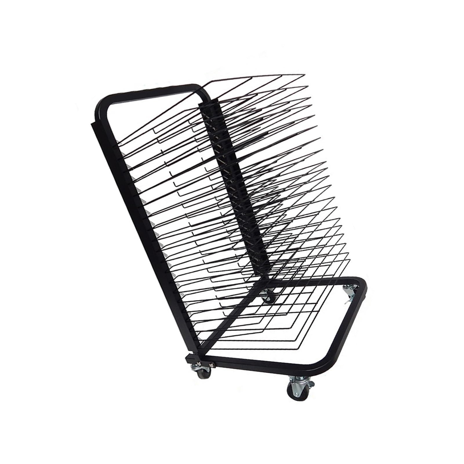 Aioneer Art Storage Drying Cart,Mobile Storage Organizer With 20 Tiers,For Studios Posters Artwork Classroom