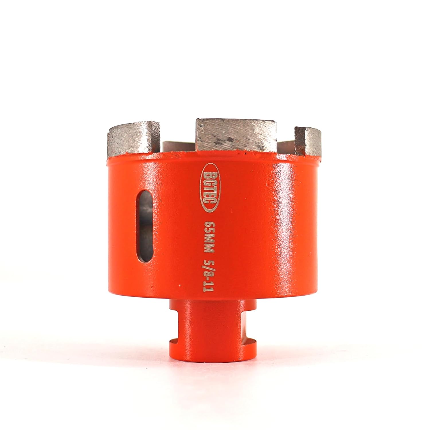 BGTEC Diamond Core Drill Bit, 2pcs 2-1/2" 65mm Hole Saw with 5/8-11 Thread Welded Diamond Wet Drilling for Marble, Granite, Artificial Stone, Ceramic Tile