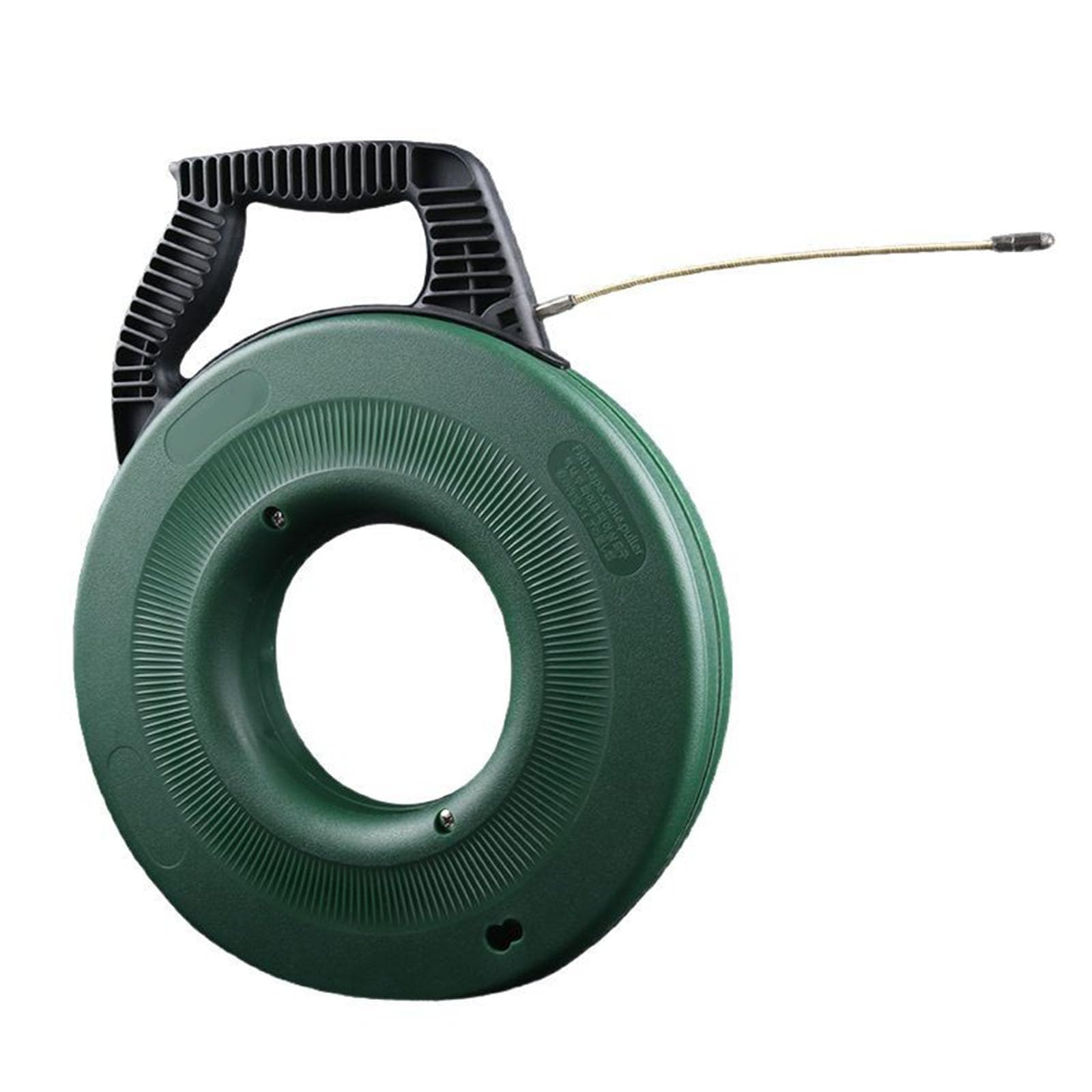 Cinta de pescado de alambre de acero de 50 m para electricista, herramienta profesional de electricista para cableado eléctrico, extractor de conductos ABS con núcleos de acero