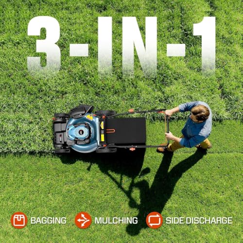 Image of SENIX 21 in Self Propelled Gas Lawn Mower, 170 cc 4-Cycle Mower