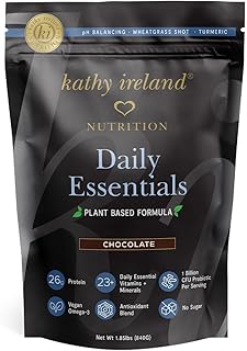 Kathy Ireland Nutrition Daily Essentials Plant-Based Protein Powder for ...