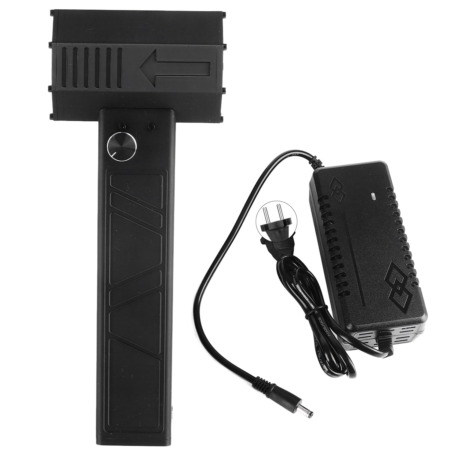 Dmuchawa Turbo Jet z możliwością Regulacji prędkości. Długa żywotność Baterii, Przenośny i Kompaktowy Materiał PETG. Bateria 32000 MAh do Rozpalania Ognia, Chłodzenia i