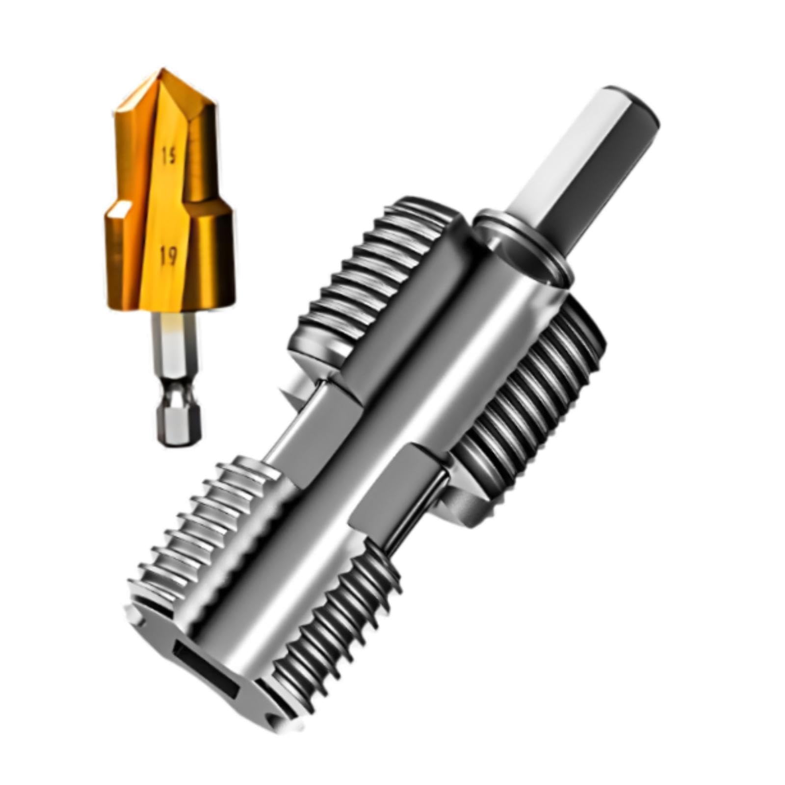 Cydzsra With Hole Drill Pvc Thread Maker Tool Comprehensive Accessory Enhancing Plumbing Efficiency And Effectiveness Providing Reliable And Effective Solution Pvc Pipe,