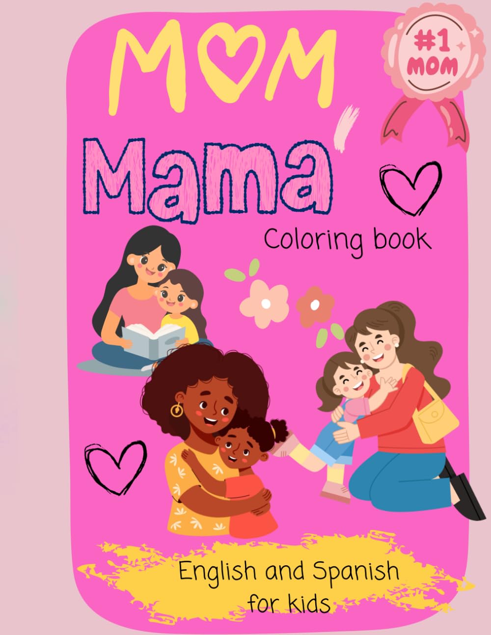 Coloring book mom- mama: Things Mom Uses