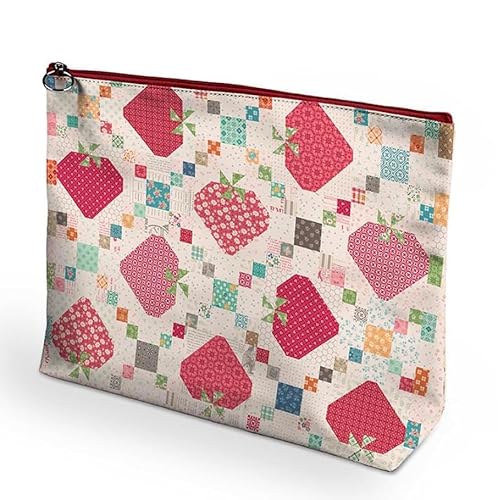 Riley Blake Farmer’s Daughter Vinyl Project Bag by Lori Holt of Bee in My Bonnet | 9
