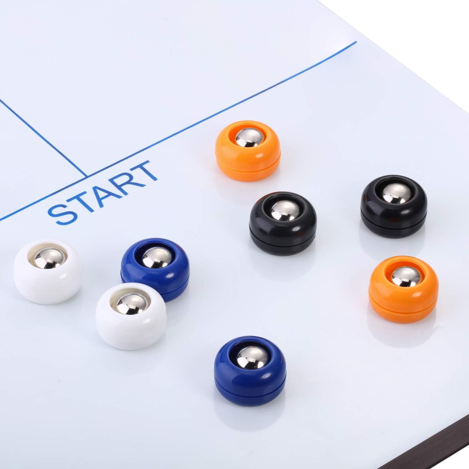 Gejoy Mini Shuffleboard Replacement Puck Tabletop Equipment Rollers Set Shuffleboard Curling Accessories
