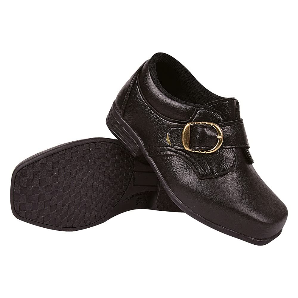Sapato Social Infantil Menino Fivela Preto em promoção! Veja a oferta e mais achadinhos de Sapatos Infantis 3 Hoje é o melhor dia para comprar Sapato Social Infantil Menino Fivela Preto com aquele preço maroto! Promoção! Aproveite a oferta! 3