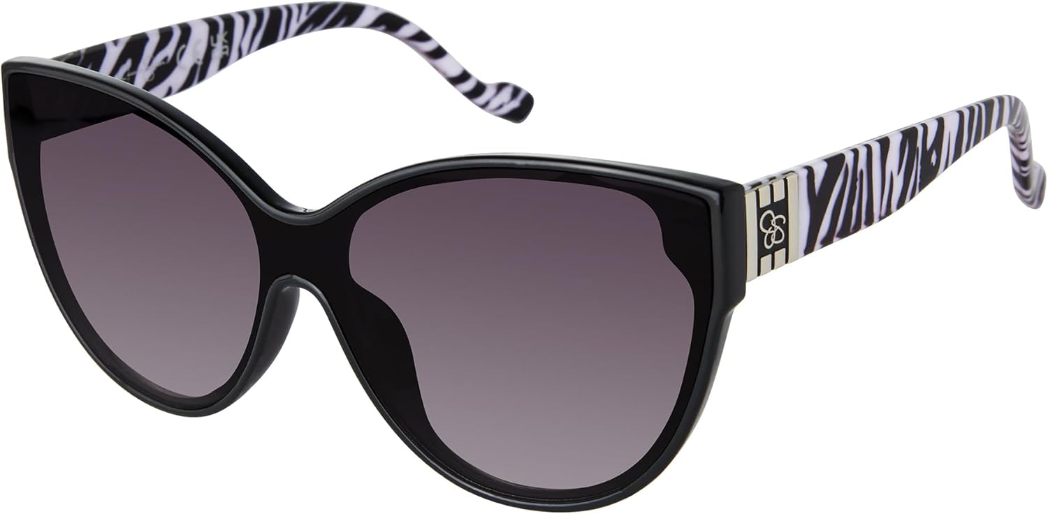 Jessica Simpson Women's Oversized Cat Eye Square Sunglasses