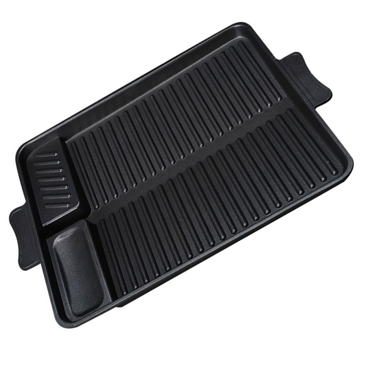 Plaque de barbecue rectangulaire alliage d'aluminium antiadhésive résistante extérieur