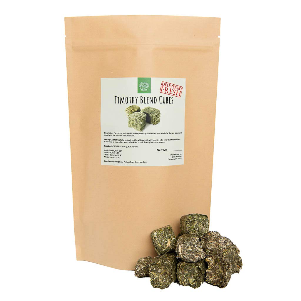 Small Pet Select - Hay Cubes - Timothy/Alfalfa Mix (2.27KG (5LB))