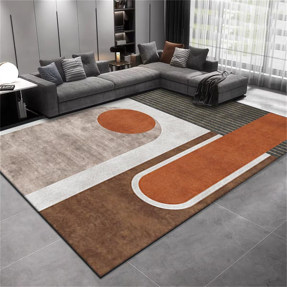 Tapis paillasson interieur et grand tapis de salon moderne pour chambre de fille