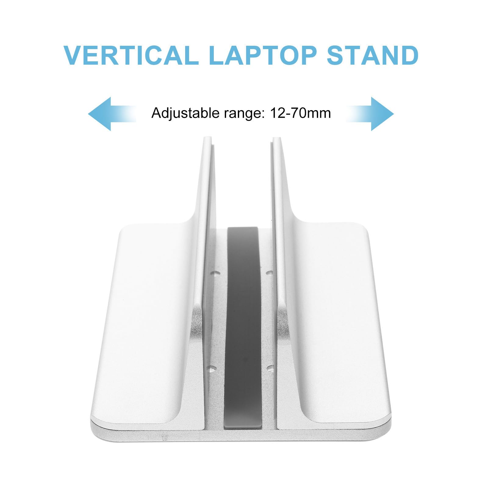 Aleación de Aluminio Soporte Vertical Ranura para Portátil