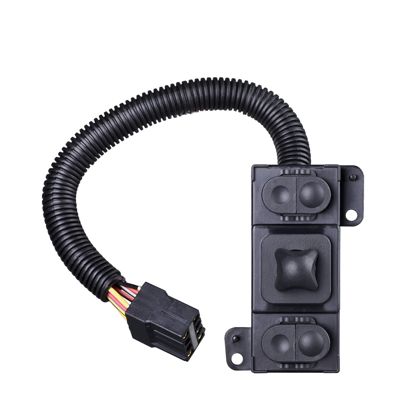 SOAESCN Power Seat Switch Driver Side for Ford 97-03 F150, 99-10 F250 F350 F450 F550, 93-12 E150 E250 E350 E450 Econoline, 00-05 Excursion, 97-02 Expedition - F65Z14A701AA, F3UZ14A701A, F7UZ14A701AA