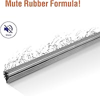 Vista 9 de Limpiaparabrisas de repuesto de 28 pulgadas + 14 pulgadas para automóvil, limpiaparabrisas de repuesto prémium para todas las estaciones, calidad