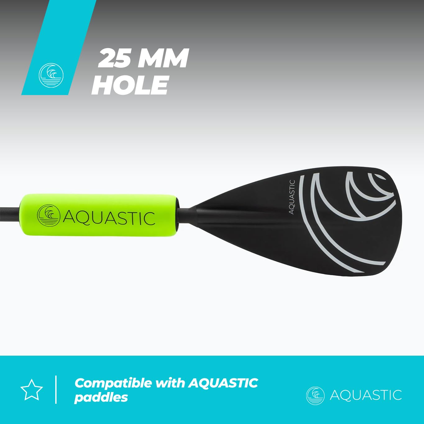La boa da paddle SUP AQUASTIC è un accessorio funzionale e affidabile che aumenta la sicurezza durante il nuoto. Grazie ai materiali durevoli, alla resistenza al (giallo)