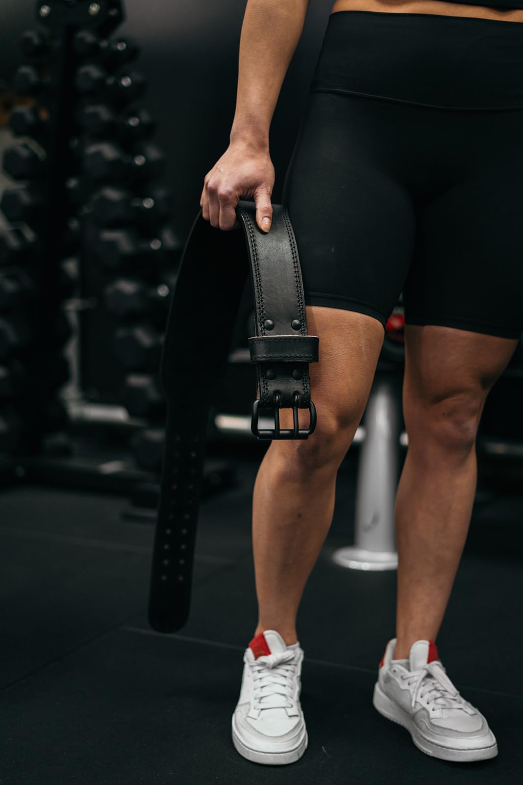 Cintura per sollevamento pesi, in pelle, 8 mm, per bodybuilding, allenamento per crossfit, cintura per sollevamento pesi, per uomo e donna