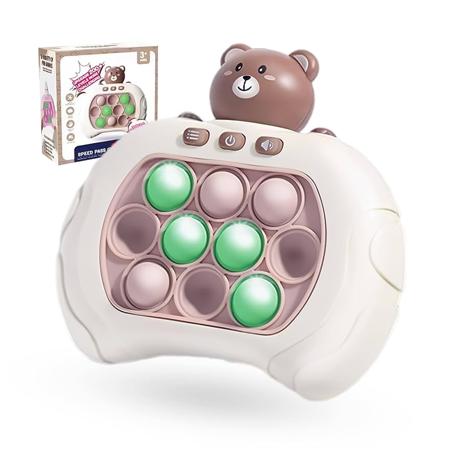 Amazon | パズルゲーム機 プッシュポップ スクイーズ プッシュ