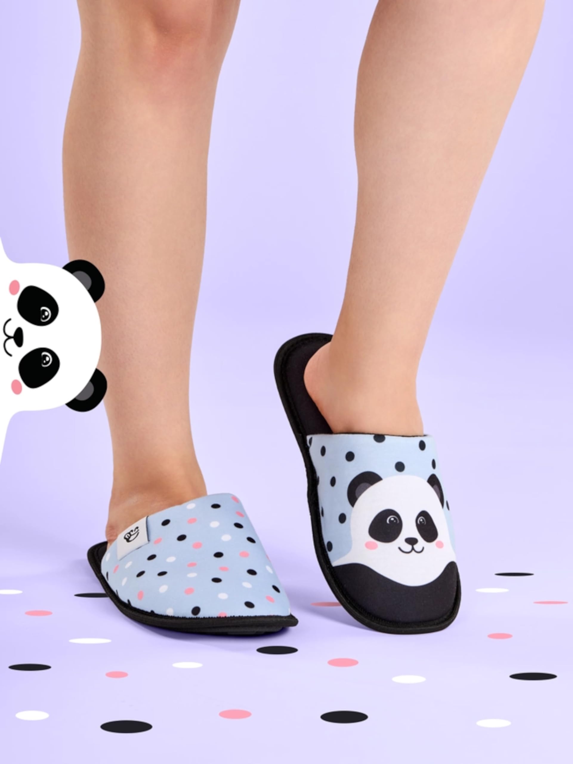 Dedoles Pantofole Donna Uomo & Bambini Ciabatte Memory Foam con tanti Design Unicorno Gatti Caffè Musica Regalo