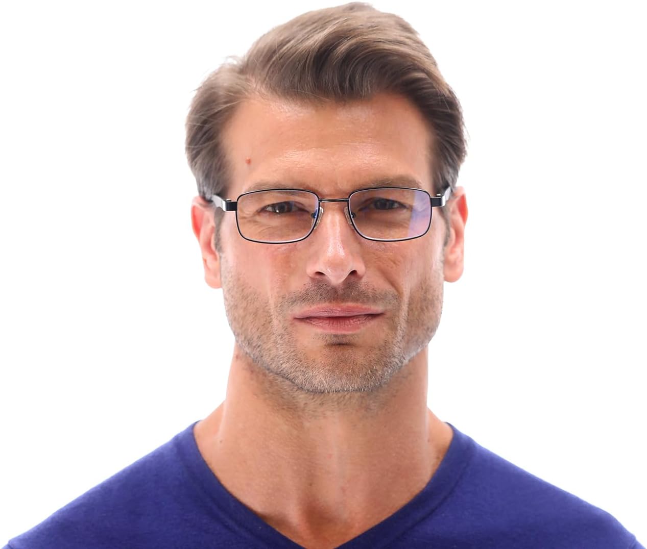 Select-A-Vision Men's Optitek Computer 2101 Black Reading Glasses Black 2.5 x image 3 of 4 B07864V35L