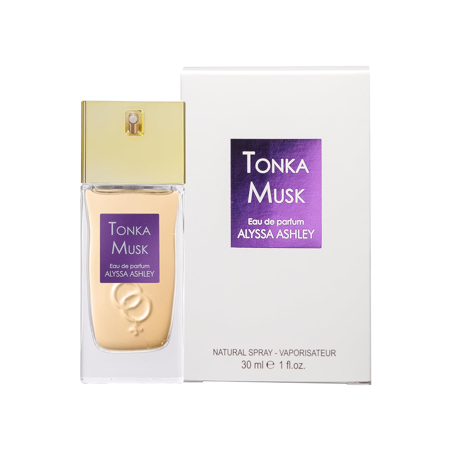 Alyssa Ashley Tonka Musk - Mini Perfumes for Women and Cologne for Men - Long Lasting Amber Fragrance - Travel Perfume - 1 oz EDP Spray - Image 2