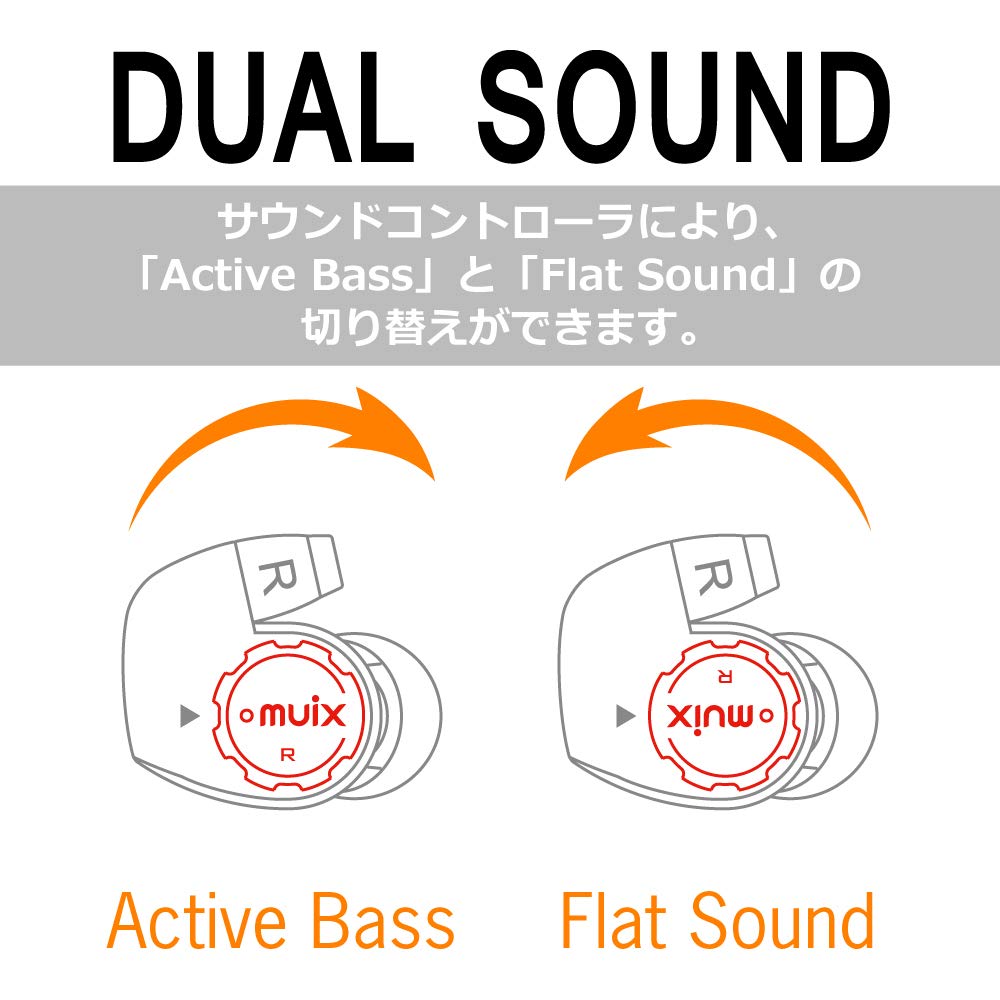 Amazon.co.jp: 【 国内正規品 】 MUIX Hi-Fi デュアルサウンド