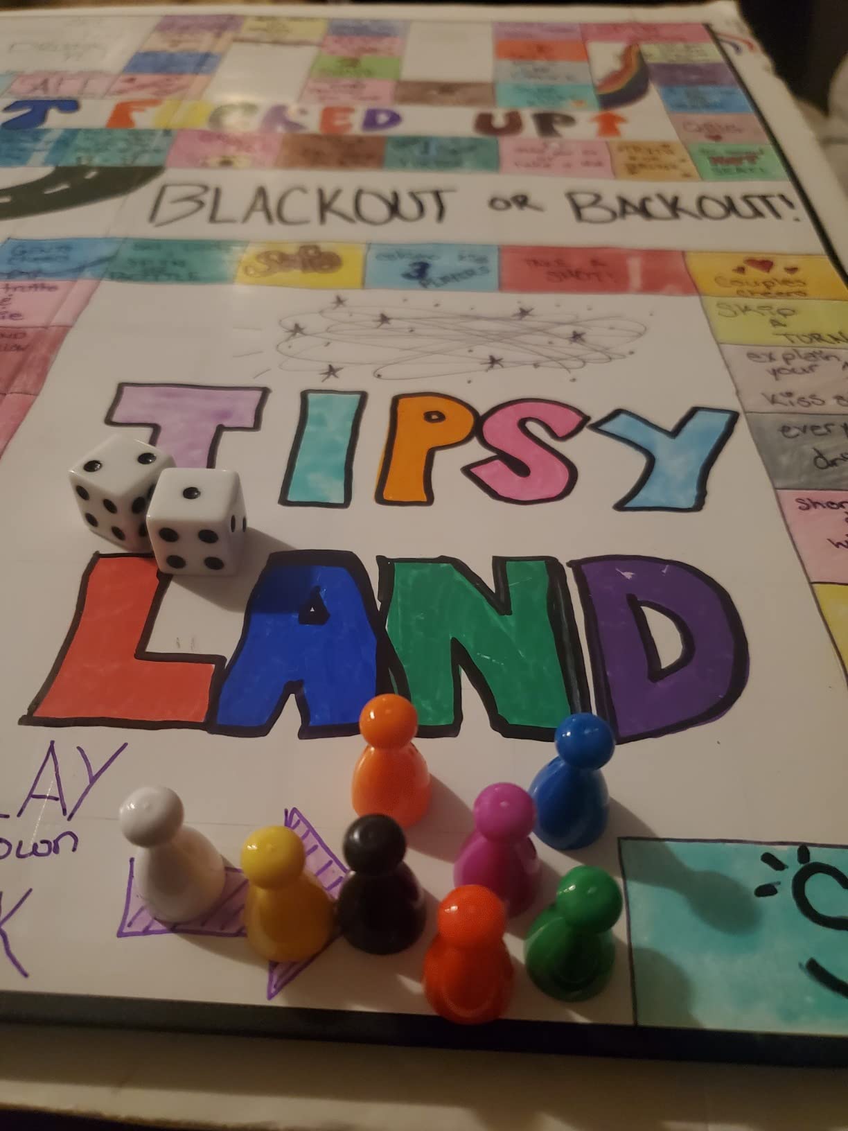 6/mo Finance Create Your Own Board Game Set DIY Game Kit with