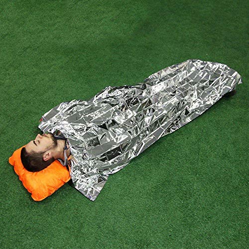 Azteq, Cobertor de Emergência Vernon, Polietileno Metalizado, Resgates, Emergências, Hipotermia, Compacto