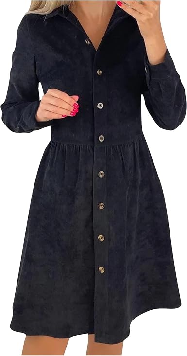 HAOREEKZ Winter Dress for Women,Women's 
