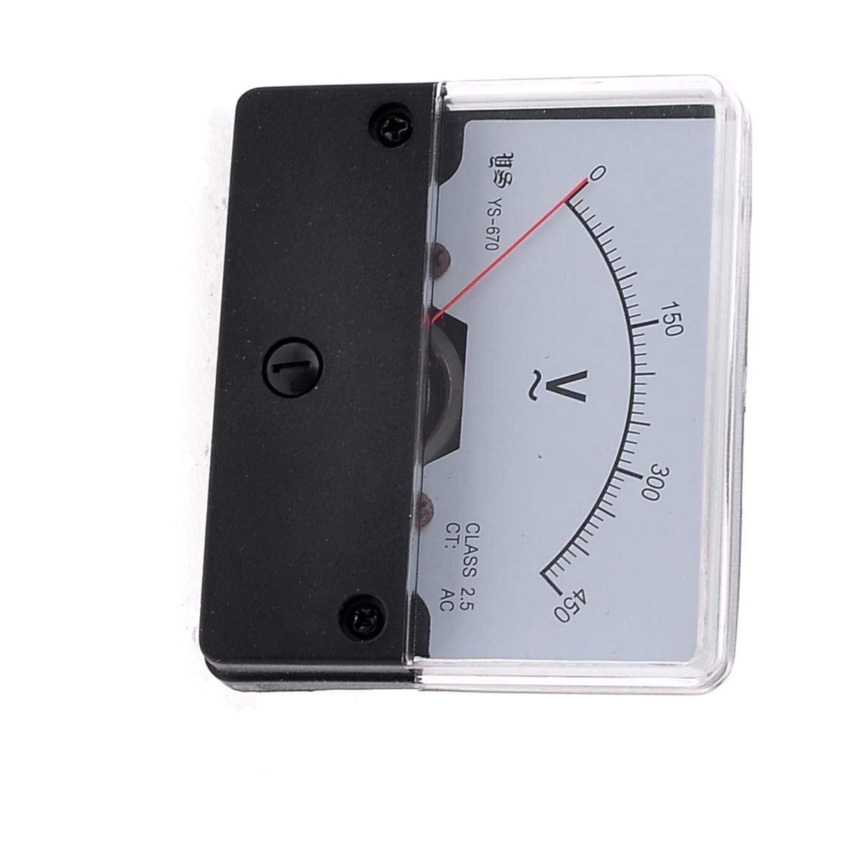Aexit YS-670 AC Tools & Testers 0-450V Fine Tuning Dial Panel Mount Multi Testers Analog Voltmeter