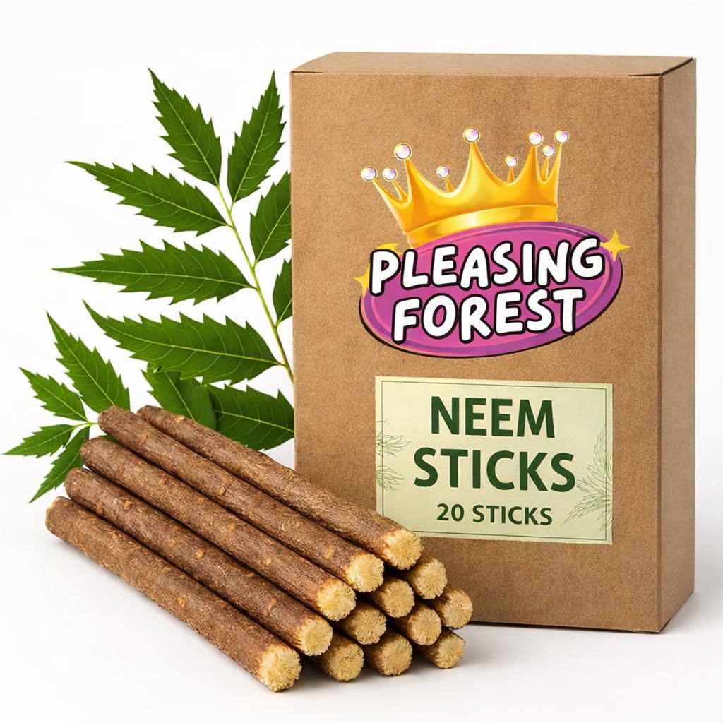 Neem Sticks for Teeth Cleaning (20 Sticks) | 100% Natural Neem Datun | Herbal Toothbrush for Strong Teeth & Healthy Gums | Organic Oral Care Stick | Chemical-Free Dental Care-image-6